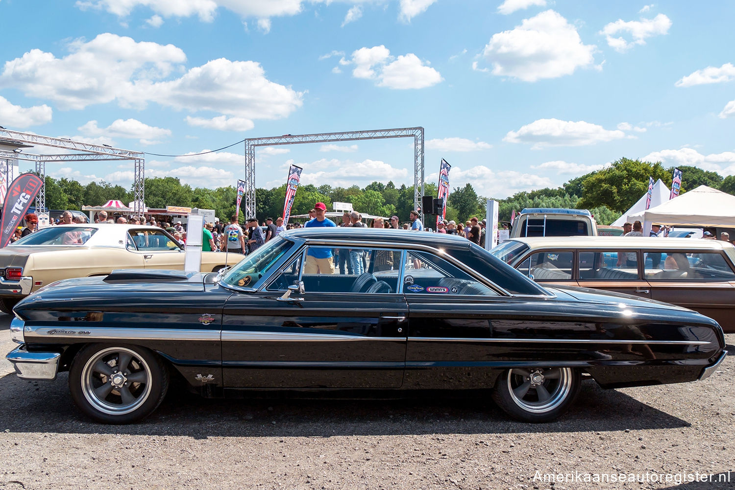 Kustom Ford Galaxie uit 1963